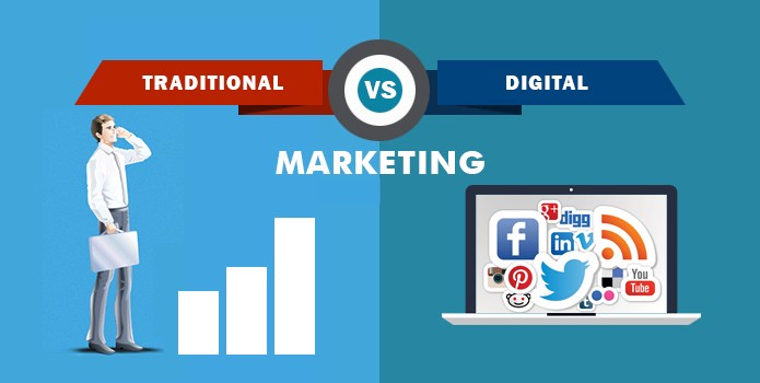 Difference Between Digital And Traditional Marketing
