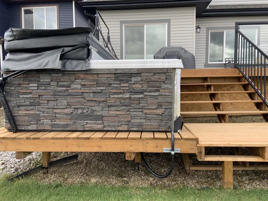 Hot Tub Installation in Edmonton
